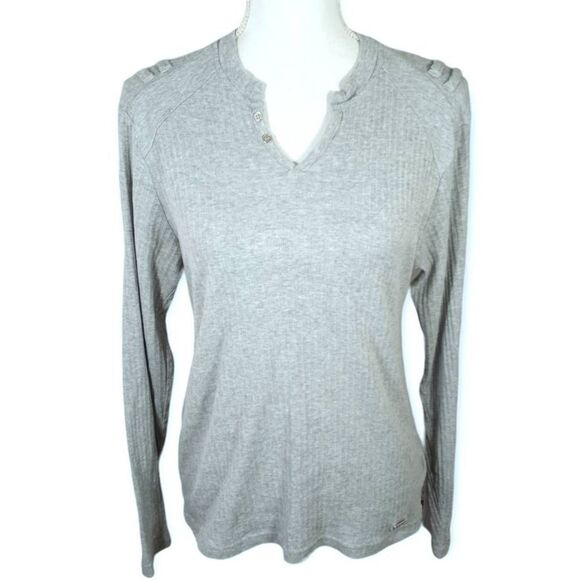 G BY GUESS GRAY SHIRT SZ.S EUC - Picture 1 of 6